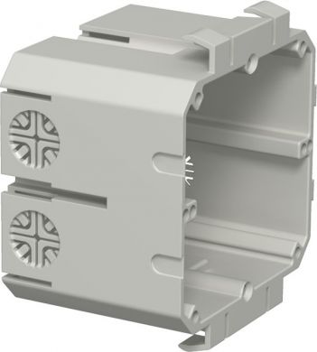 Obo Bettermann Single accessory mounting box, 71x65, Stone grey, 2390/8T 6270743 | Elektrika.lv