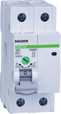 NOARK Ex9I125 2P 32A Isolators 100868 | Elektrika.lv