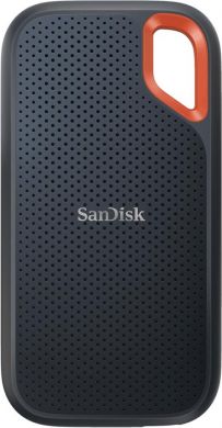 SanDisk SSD disks Extreme, 500GB, USB-C, Write speed 1000 MBytes/sec, Read speed 1050 MBytes/sec, Melns SDSSDE61-500G-G25 | Elektrika.lv