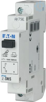 EATON Z-SW/S Slēdzis 1P 16A 250V 276300 | Elektrika.lv