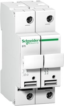 Schneider Electric STI 2P 20A 8,5x31,5mm drošinātāju atvienotājs Acti9 A9N15650 | Elektrika.lv