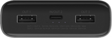 Xiaomi Power Bank Mi 20 000mAh, 50W, black BHR5121GL | Elektrika.lv