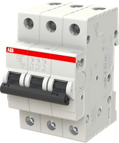 ABB SH203-C63 Автоматический выключатель 3P C 63A 2CDS213001R0634 | Elektrika.lv
