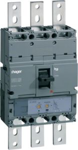 Hager MCCB h1000 3P 50kA 800A LSI HNE800H | Elektrika.lv
