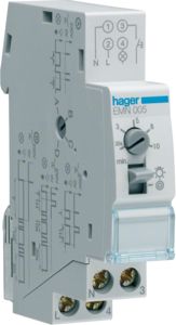Hager Multifunction stair case time lag switch EMN005 | Elektrika.lv