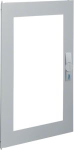 Hager Door, univers, right, transparent, RAL 9010, for enclosure IP44 800x550mm FZ106N | Elektrika.lv