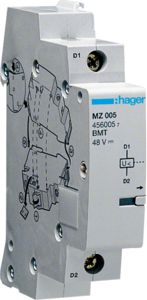 Hager Under voltage release 48V DC MZ205 | Elektrika.lv