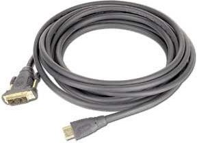 Gembird CABLE HDMI-DVI 1.8M/BULK CC-HDMI-DVI-6 GEMBIRD CC-HDMI-DVI-6 | Elektrika.lv