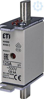 ETI Low Voltage HRC fuse 004182215 | Elektrika.lv