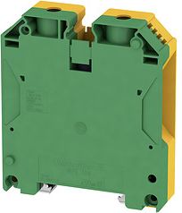 Weidmuller WPE 70N/35 Клемма 70mm2 желто-зеленый 9512200000 | Elektrika.lv
