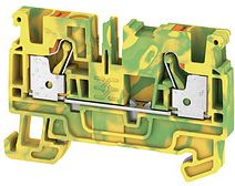 Weidmuller A2C 4 PE Spaile 4mm2, dzeltens-zaļš 2051360000 | Elektrika.lv