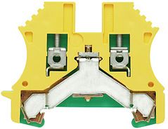 Weidmuller WPE 2.5 Spaile 2,5mm2 dzeltens-zaļš 1010000000 | Elektrika.lv