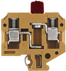 Weidmuller Spaile SAKS 3 GZ/6.3X32 10mm2 [20] Dzeltena 0248920000 | Elektrika.lv