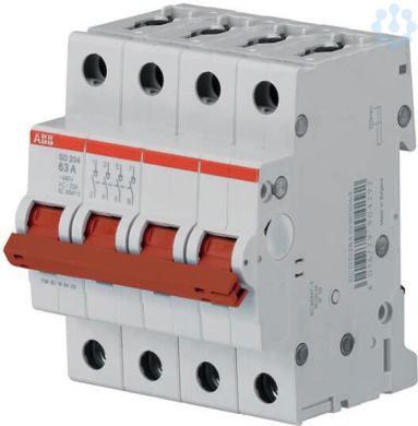 ABB SD204/25 Switch Disconnector 4P, 25A 2CDD284101R0025 | Elektrika.lv