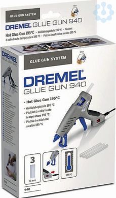 BOSCH Dremel 910 līmes pistole 7mm, 165°C F0130910JA | Elektrika.lv