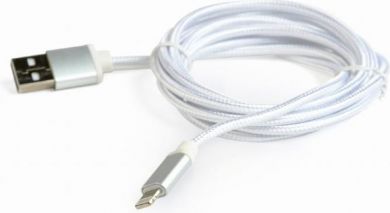 Gembird CABLE LIGHTNING TO USB2 1.8M/CCB-MUSB2B-AMLM-6-S GEMBIRD CCB-MUSB2B-AMLM-6-S | Elektrika.lv