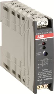 ABB CP-E 24/0.75 Power supply In:100-240VAC Out: 24VDC /0.75A 1SVR427030R0000 | Elektrika.lv