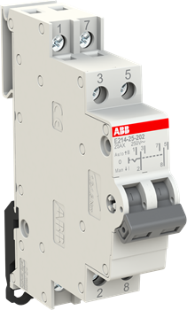ABB E214-25-202 Switch Disconnector 2P 25A 250VAC 0NO, 0NC, 2CO 2CCA703031R0001 | Elektrika.lv