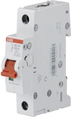 ABB SD201/40 Switch Disconnector 1P 40A 266VAC 63VDC 2CDD281101R0040 | Elektrika.lv