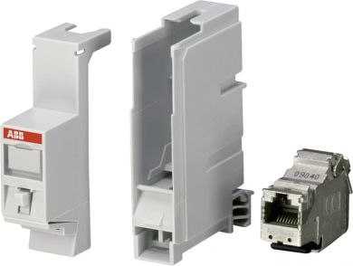 ABB The IP Patch Module consists of an RJ-45 module and a mounting adapter for fixing to the mounting rail. 2CDG120036R0011 | Elektrika.lv