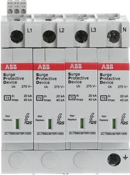 ABB OVR T2 4L 40-275 P TS QS Surge Protective Device 2CTB803873R5200 | Elektrika.lv