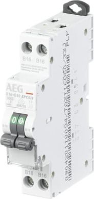 AEG 2P C 16A Automātslēdzis EPC611 C16 Unibis 4TQA694391R0000 | Elektrika.lv