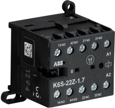 ABB K6S-22Z-1.7-71 Mini Contactor Relay 24VDC, 1.7W GJH1213001R7221 | Elektrika.lv
