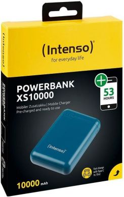 INTENSO Lādētājs-akumulators (Power Bank) XS10000, 10000mAh, benzīna 7313537 | Elektrika.lv