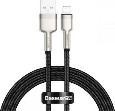 Baseus CABLE LIGHTNING TO USB 0.25M/BLACK CALJK-01 BASEUS CALJK-01 | Elektrika.lv