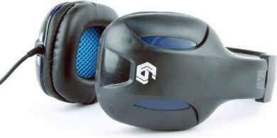 Gembird Gaming Wired Headphones with microphone, black GHS-04 | Elektrika.lv