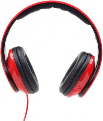 Gembird Wired Headphones "Detroit" with microphone, red MHS-DTW-R | Elektrika.lv