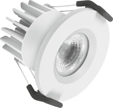 LEDVANCE Downlight gaismeklis LEDVANCE SPOT LED FIREPROOF 7W/3000K IP65 ugunsdrošs līdz 90 min 4058075127333 | Elektrika.lv