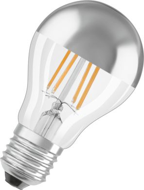 LEDVANCE LED Bulb P MIR SIL CLAS A 50 6.5W E27 2700K 650lm ND 4058075591691 | Elektrika.lv