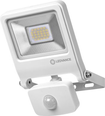 LEDVANCE LED Floodlight with sensor ENDURA® FLOOD Sensor Warm White 20W 3000K 1500Lm IP44 IK06 WT 4058075239692 | Elektrika.lv