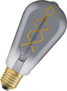 LEDVANCE LED Spuldze Vintage 1906 EDISON 15 4W E27 1800K 140lm ND 4058075269941 | Elektrika.lv