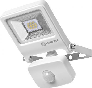 LEDVANCE LED Прожектор с сенсором ENDURA® FLOOD Sensor Warm White 10W 3000K 800Lm IP44 IK06 WT 4058075292178 | Elektrika.lv