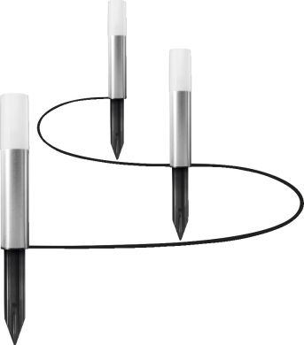 LEDVANCE SMART+ Outdoor luminaire GARDENPOLE 3 mini pole extension 1.9 W, 108 lm, steel Multicolour 4058075478237 | Elektrika.lv