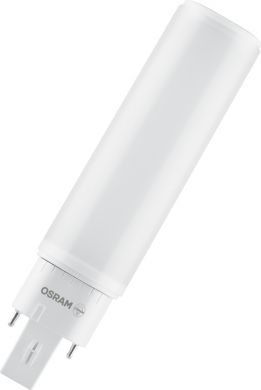 LEDVANCE LED Bulb DULUX D LED EM & AC Mains 7W G24d-2 4000K 770lm ND 4058075558502 | Elektrika.lv