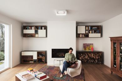 LEDVANCE Smart+ Orbis Ceiling 485x485mm 4058075573390 | Elektrika.lv