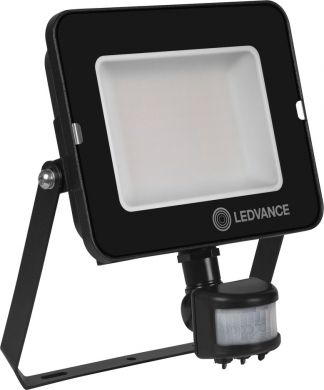 LEDVANCE LED Floodlight FL COMP SEN V 50W 840 SYM 100 BK ar sensoru 4058075575325 | Elektrika.lv