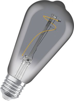 LEDVANCE LED Spuldze Vintage 1906 EDISON 10 3.4W E27 1800K 100lm ND 4058075760936 | Elektrika.lv