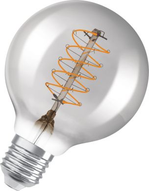 LEDVANCE LED Лампа Vintage 1906 GLOBE 80 DIM 30 7.8W E27 1800K 360lm DIM 4058075761179 | Elektrika.lv