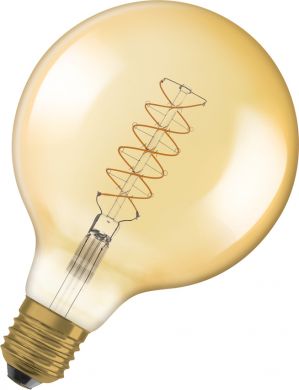 LEDVANCE LED Bulb Vintage 1906 GLOBE 125 DIM 37 4.8W E27 2200K 420lm DIM 4058075761650 | Elektrika.lv