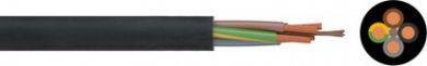 Faber Кусок кабеля H07RN-F 4x1,5 - 6m  | Elektrika.lv