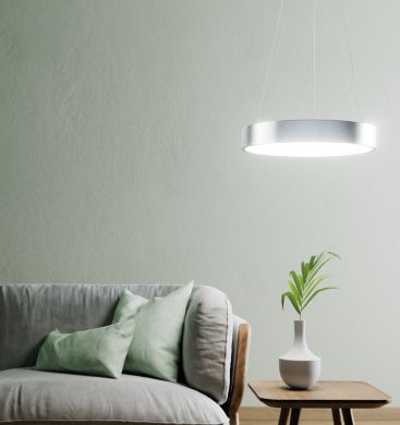 LEDVANCE Sun@Home Circular PENDANT SILVER 4058075762749 | Elektrika.lv