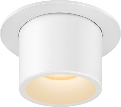 SLV NUMINOS PROJECTOR M recessed ceiling light, 3000 K , 40°, cylindrical, white / white 1007006 | Elektrika.lv