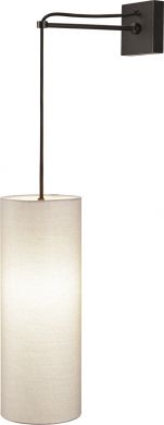 SLV FENDA lamp shade with 150 mm diameter and 400 mm height in white. 156141 | Elektrika.lv