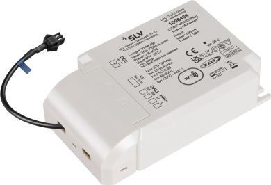 SLV Dimmable DALI LED driver with 500mA constant current and an output of 42 watt including radio interface. The LEDs must be connected in series. 1006459 | Elektrika.lv