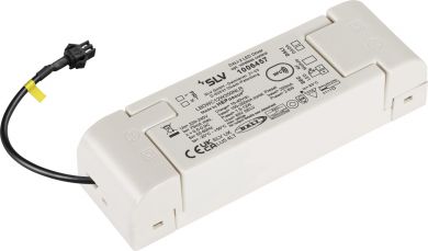 SLV Dimmable DALI LED driver with 200mA constant current and an output of 12 watt including radio interface. The LEDs must be connected in series. 1006457 | Elektrika.lv