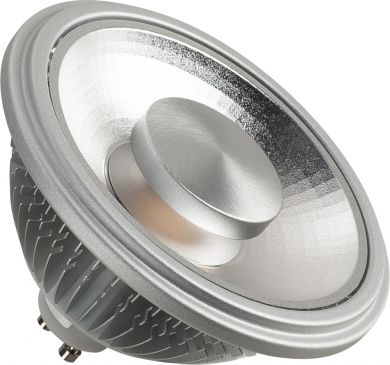 SLV LED lamp, QPAR111 GU10 12W 750lm 4000K CRI90 55° D immable 1005299 | Elektrika.lv